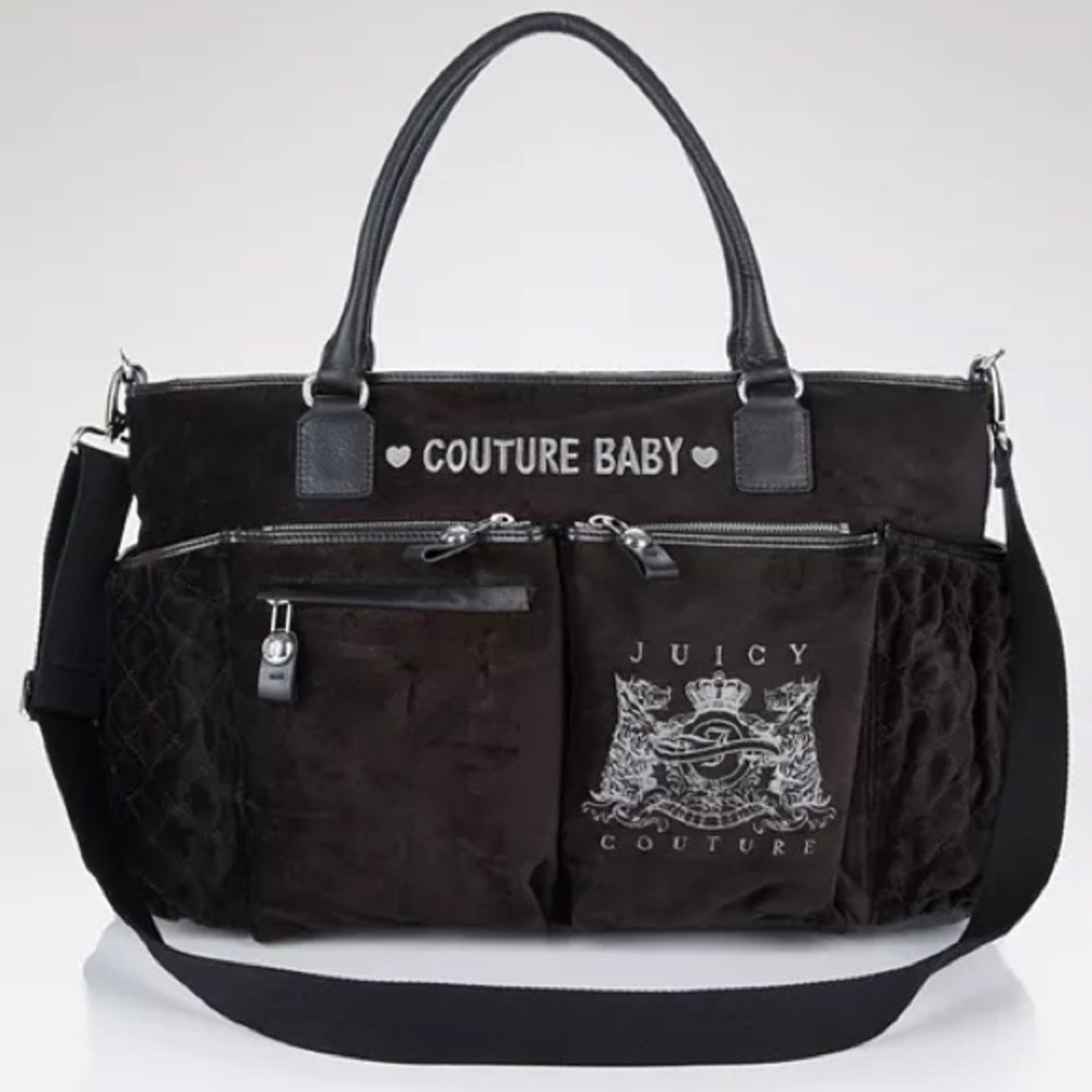 Juicy Couture Velvet diaper bag
